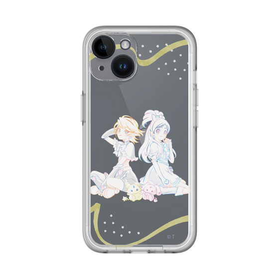 スリムプロテクションプレミアムケース［ ふたりはプリキュア- キュアブラックとキュアホワイト - クリア ］