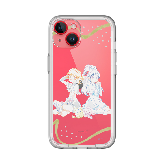 スリムプロテクションプレミアムケース［ ふたりはプリキュア- キュアブラックとキュアホワイト - クリア ］