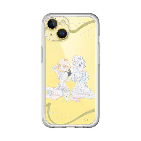 スリムプロテクションプレミアムケース［ ふたりはプリキュア- キュアブラックとキュアホワイト - クリア ］