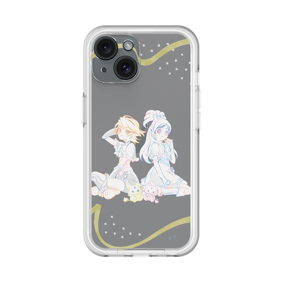 スリムプロテクションプレミアムケース［ ふたりはプリキュア- キュアブラックとキュアホワイト - クリア ］