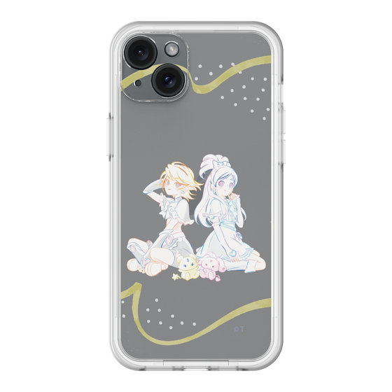 スリムプロテクションプレミアムケース［ ふたりはプリキュア- キュアブラックとキュアホワイト - クリア ］
