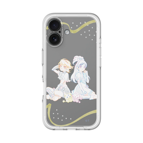 スリムプロテクションプレミアムケース［ ふたりはプリキュア- キュアブラックとキュアホワイト - クリア ］