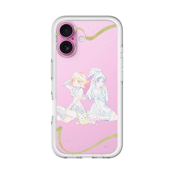 スリムプロテクションプレミアムケース［ ふたりはプリキュア- キュアブラックとキュアホワイト - クリア ］