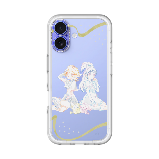 スリムプロテクションプレミアムケース［ ふたりはプリキュア- キュアブラックとキュアホワイト - クリア ］