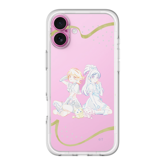 スリムプロテクションプレミアムケース［ ふたりはプリキュア- キュアブラックとキュアホワイト - クリア ］