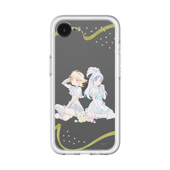 スリムプロテクションプレミアムケース［ ふたりはプリキュア- キュアブラックとキュアホワイト - クリア ］