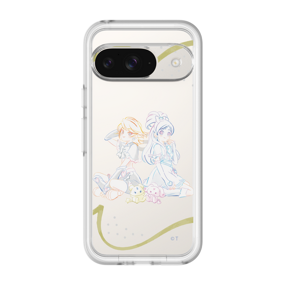 スリムプロテクションプレミアムケース［ ふたりはプリキュア- キュアブラックとキュアホワイト - クリア ］