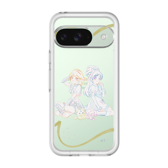 スリムプロテクションプレミアムケース［ ふたりはプリキュア- キュアブラックとキュアホワイト - クリア ］