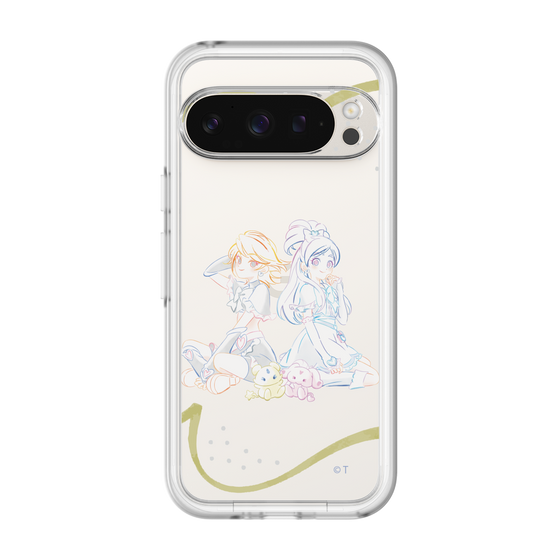 スリムプロテクションプレミアムケース［ ふたりはプリキュア- キュアブラックとキュアホワイト - クリア ］