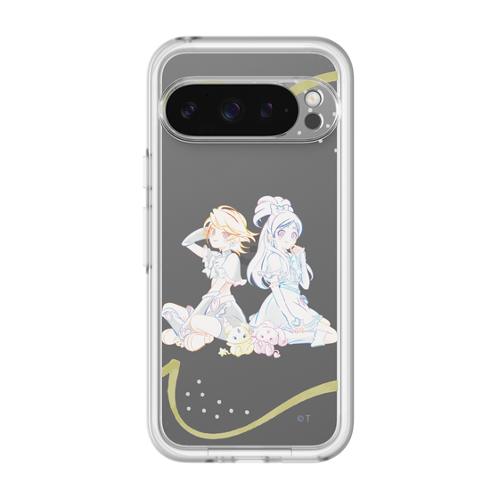 スリムプロテクションプレミアムケース［ ふたりはプリキュア- キュアブラックとキュアホワイト - クリア ］