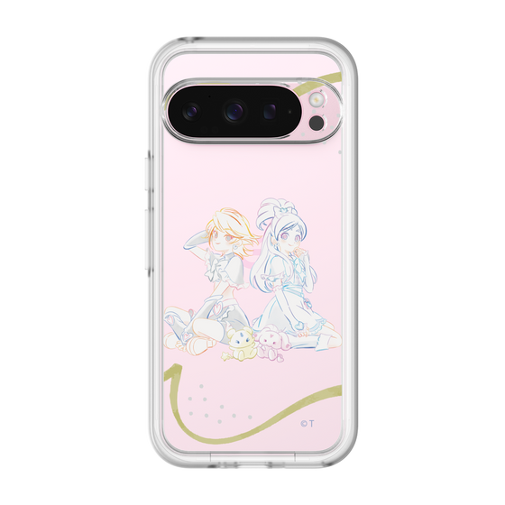 スリムプロテクションプレミアムケース［ ふたりはプリキュア- キュアブラックとキュアホワイト - クリア ］