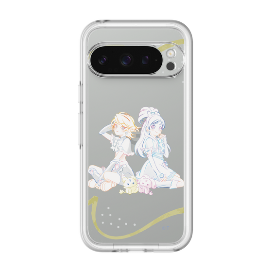 スリムプロテクションプレミアムケース［ ふたりはプリキュア- キュアブラックとキュアホワイト - クリア ］