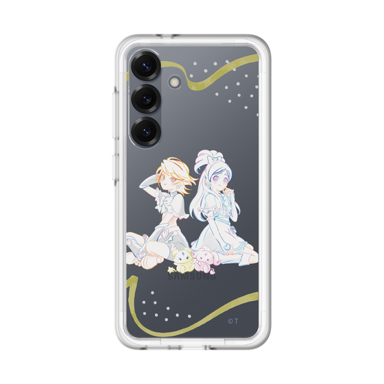 スリムプロテクションプレミアムケース［ ふたりはプリキュア- キュアブラックとキュアホワイト - クリア ］