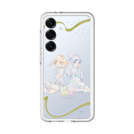 スリムプロテクションプレミアムケース［ ふたりはプリキュア- キュアブラックとキュアホワイト - クリア ］