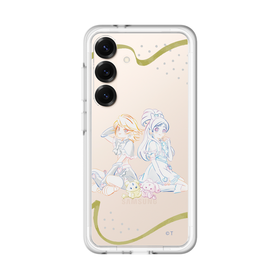スリムプロテクションプレミアムケース［ ふたりはプリキュア- キュアブラックとキュアホワイト - クリア ］