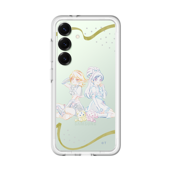 スリムプロテクションプレミアムケース［ ふたりはプリキュア- キュアブラックとキュアホワイト - クリア ］