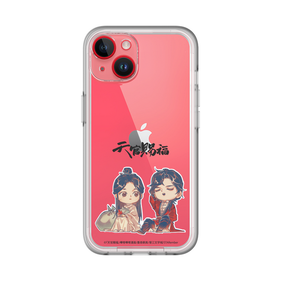 スリムプロテクションプレミアムケース［ 天官賜福 - ミニキャラ - 謝憐と花城1 ］