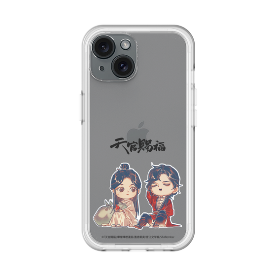 スリムプロテクションプレミアムケース［ 天官賜福 - ミニキャラ - 謝憐と花城1 ］