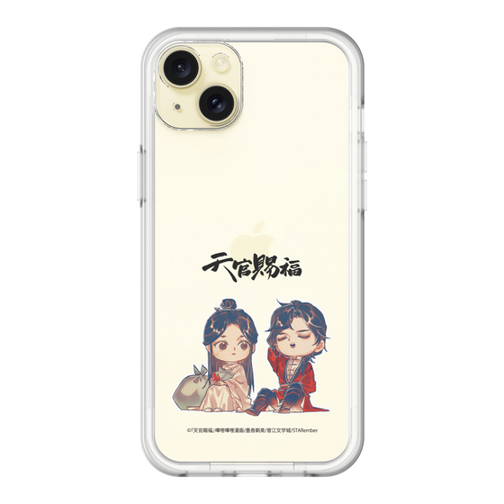 スリムプロテクションプレミアムケース［ 天官賜福 - ミニキャラ - 謝憐と花城1 ］