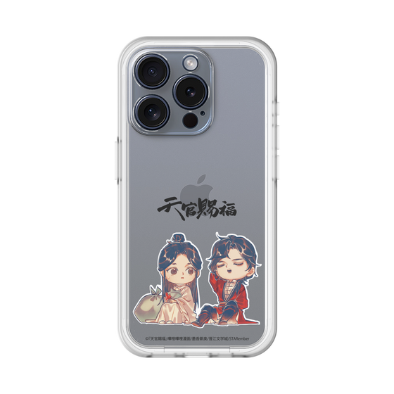 スリムプロテクションプレミアムケース［ 天官賜福 - ミニキャラ - 謝憐と花城1 ］