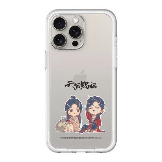 スリムプロテクションプレミアムケース［ 天官賜福 - ミニキャラ - 謝憐と花城1 ］