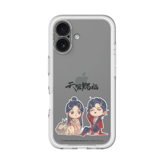 スリムプロテクションプレミアムケース［ 天官賜福 - ミニキャラ - 謝憐と花城1 ］