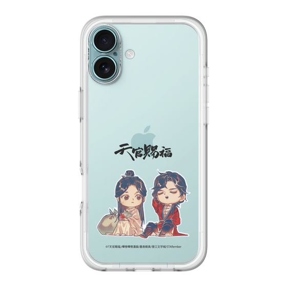 スリムプロテクションプレミアムケース［ 天官賜福 - ミニキャラ - 謝憐と花城1 ］