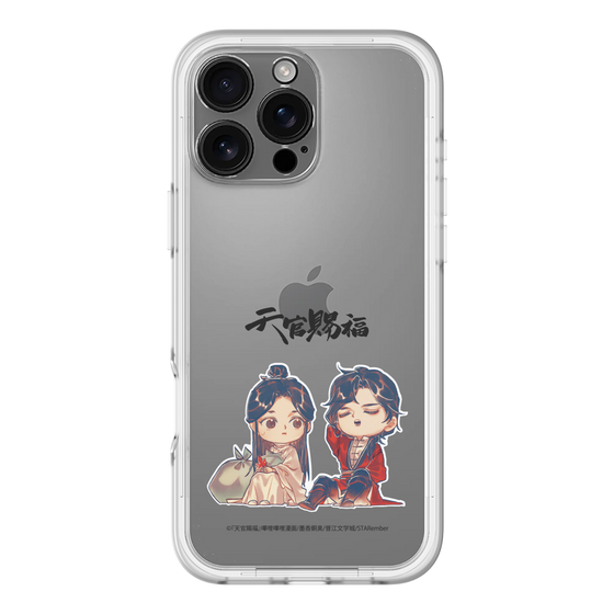スリムプロテクションプレミアムケース［ 天官賜福 - ミニキャラ - 謝憐と花城1 ］