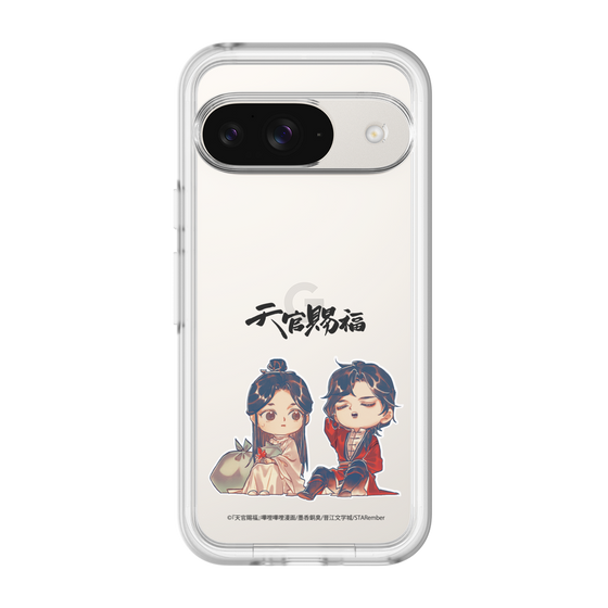 スリムプロテクションプレミアムケース［ 天官賜福 - ミニキャラ - 謝憐と花城1 ］