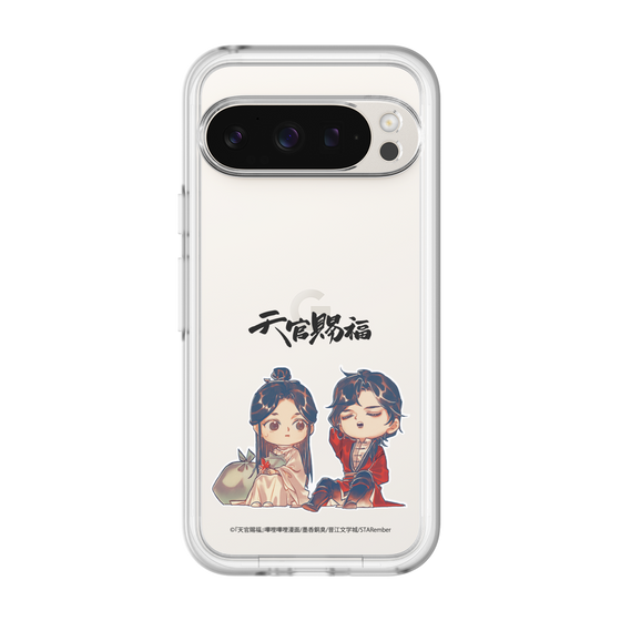 スリムプロテクションプレミアムケース［ 天官賜福 - ミニキャラ - 謝憐と花城1 ］