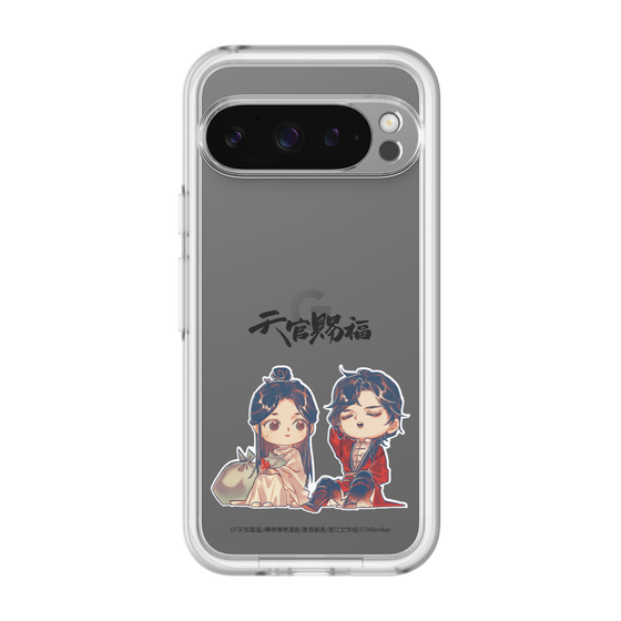 スリムプロテクションプレミアムケース［ 天官賜福 - ミニキャラ - 謝憐と花城1 ］