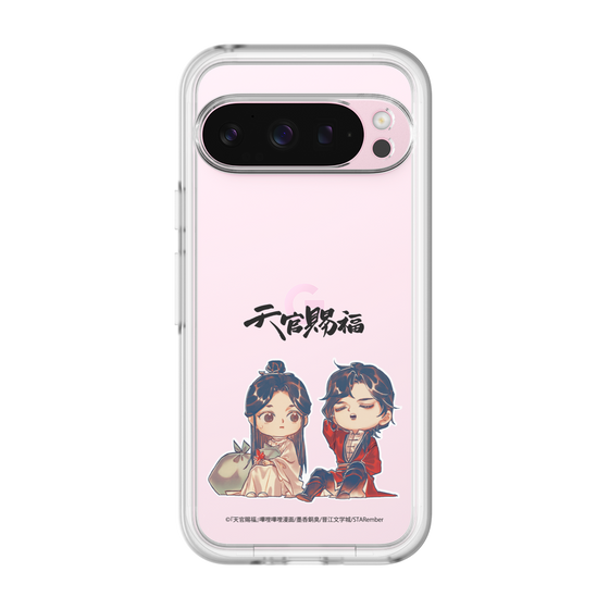 スリムプロテクションプレミアムケース［ 天官賜福 - ミニキャラ - 謝憐と花城1 ］
