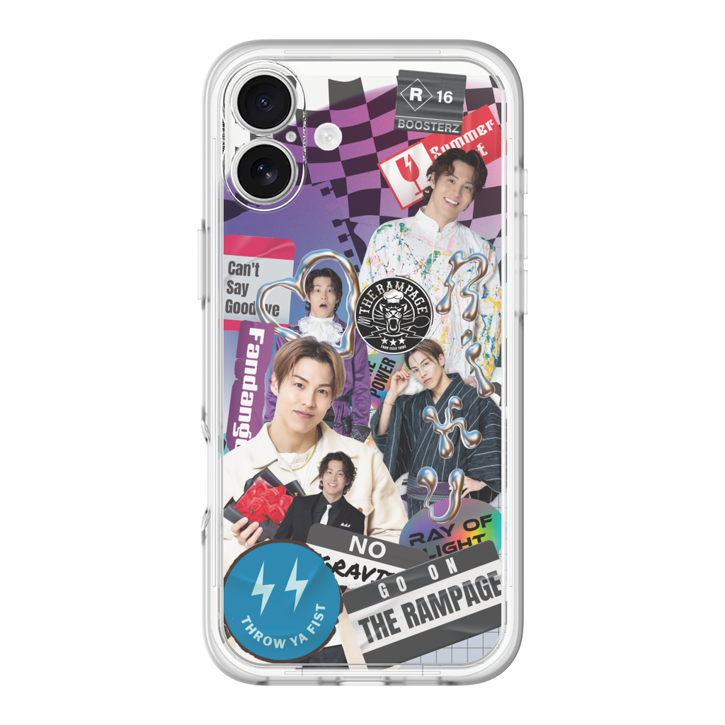 スリムプロテクションプレミアムケース for Apple iPhone 16 Plus［ TRIBE KINGDOM - THE RAMPAGE - RIKU ］