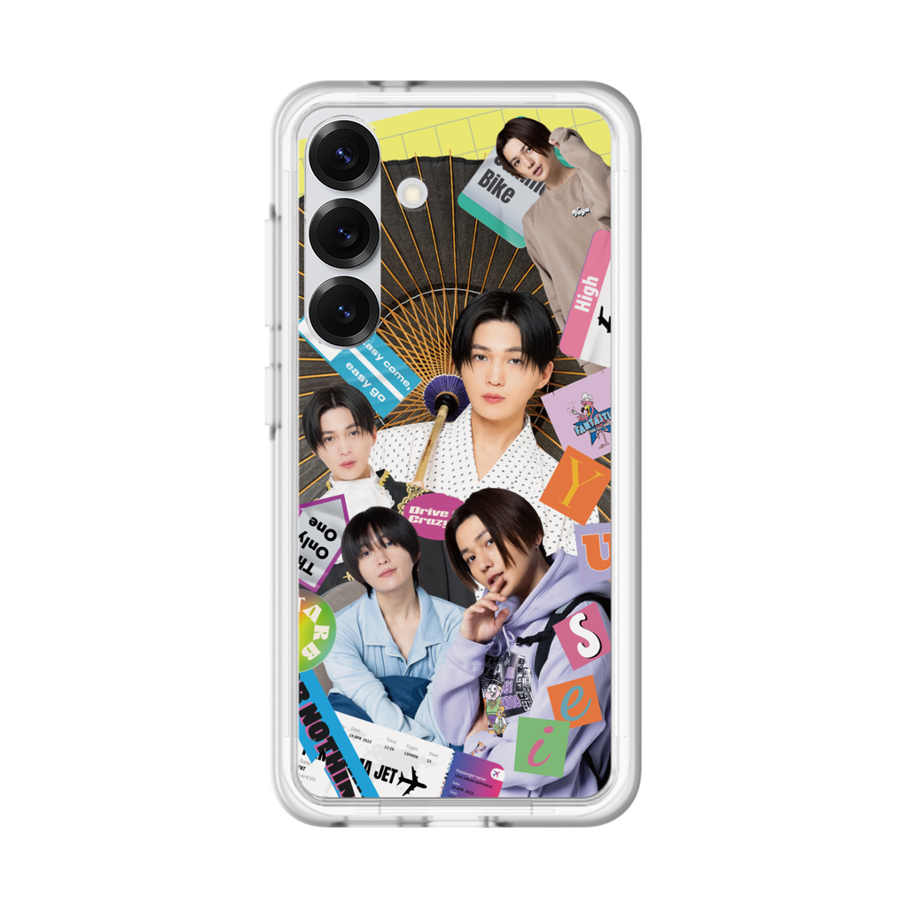 スリムプロテクションプレミアムケース for Samsung Galaxy S25［ TRIBE KINGDOM - FANTASTICS - 八木勇征 ］