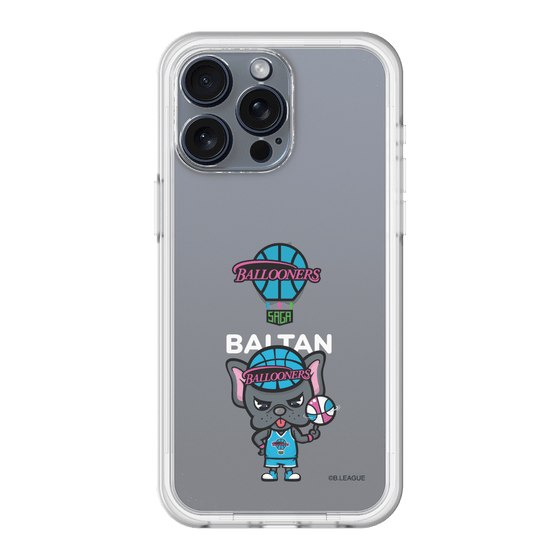 スリムプロテクションプレミアムケース［ B.LEAGUE - 佐賀バルーナーズ - バルたん ］