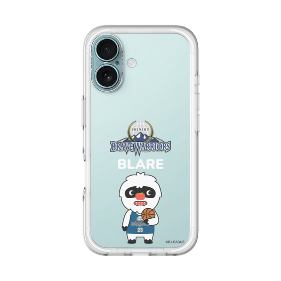 スリムプロテクションプレミアムケース［ B.LEAGUE - 信州ブレイブウォリアーズ - ブレアー ］