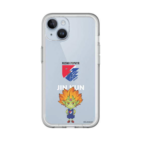 スリムプロテクションプレミアムケース［ B.LEAGUE - ライジングゼファー福岡 - 神くん ］
