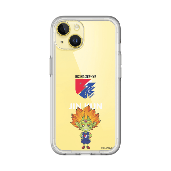 スリムプロテクションプレミアムケース［ B.LEAGUE - ライジングゼファー福岡 - 神くん ］