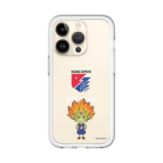 スリムプロテクションプレミアムケース［ B.LEAGUE - ライジングゼファー福岡 - 神くん ］