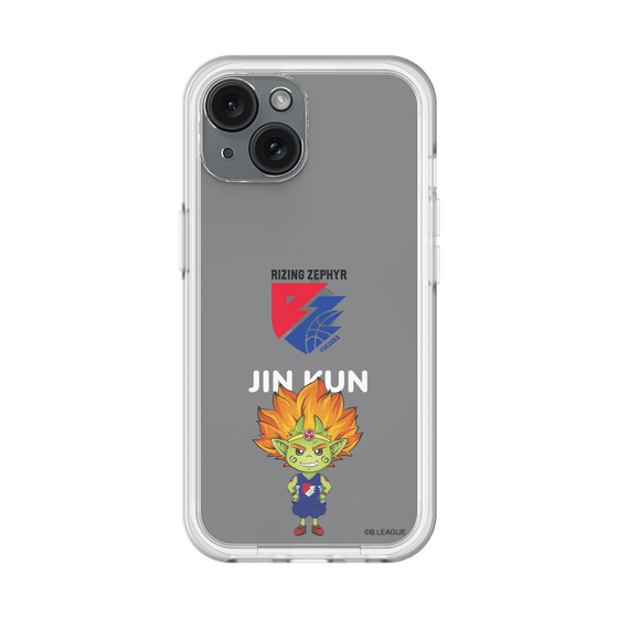 スリムプロテクションプレミアムケース［ B.LEAGUE - ライジングゼファー福岡 - 神くん ］