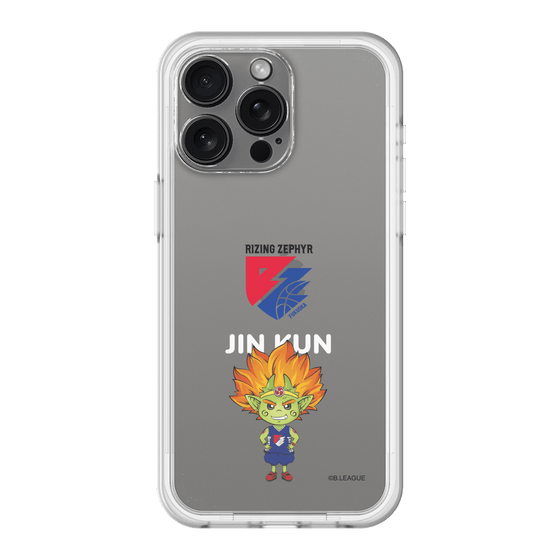 スリムプロテクションプレミアムケース［ B.LEAGUE - ライジングゼファー福岡 - 神くん ］