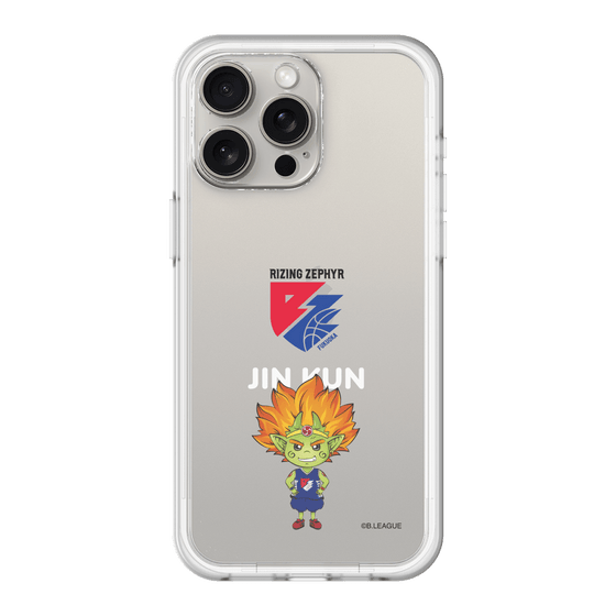 スリムプロテクションプレミアムケース［ B.LEAGUE - ライジングゼファー福岡 - 神くん ］