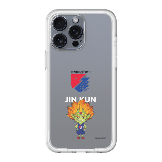 スリムプロテクションプレミアムケース［ B.LEAGUE - ライジングゼファー福岡 - 神くん ］