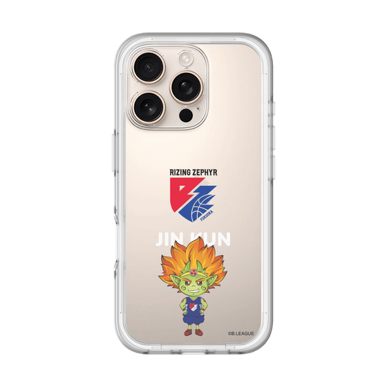 スリムプロテクションプレミアムケース［ B.LEAGUE - ライジングゼファー福岡 - 神くん ］