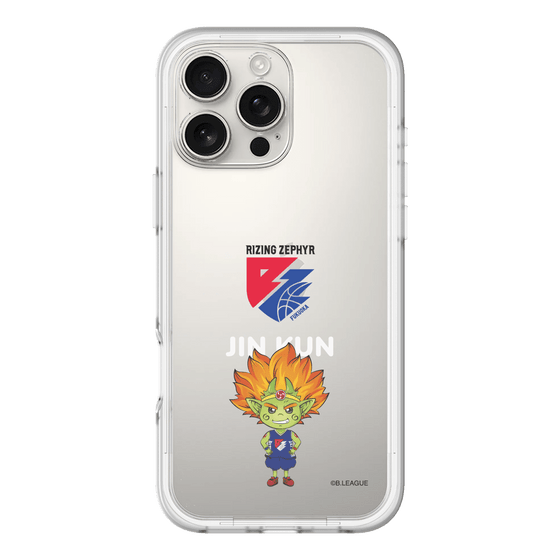 スリムプロテクションプレミアムケース［ B.LEAGUE - ライジングゼファー福岡 - 神くん ］