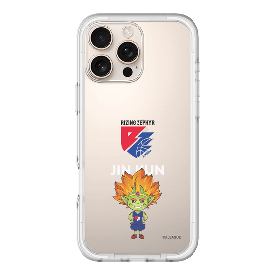 スリムプロテクションプレミアムケース［ B.LEAGUE - ライジングゼファー福岡 - 神くん ］