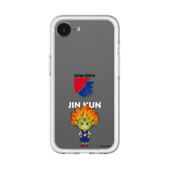 スリムプロテクションプレミアムケース［ B.LEAGUE - ライジングゼファー福岡 - 神くん ］