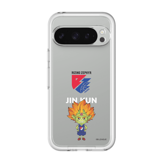 スリムプロテクションプレミアムケース［ B.LEAGUE - ライジングゼファー福岡 - 神くん ］