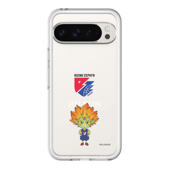 スリムプロテクションプレミアムケース［ B.LEAGUE - ライジングゼファー福岡 - 神くん ］