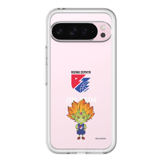 スリムプロテクションプレミアムケース［ B.LEAGUE - ライジングゼファー福岡 - 神くん ］